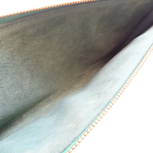 LOUIS VUITTON LV GHW Pochette Accessories Handbag M52944 Epi Leather Green