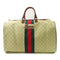GUCCI GG SHW Boston Bag Travel Bag 169688 Coated Canvas