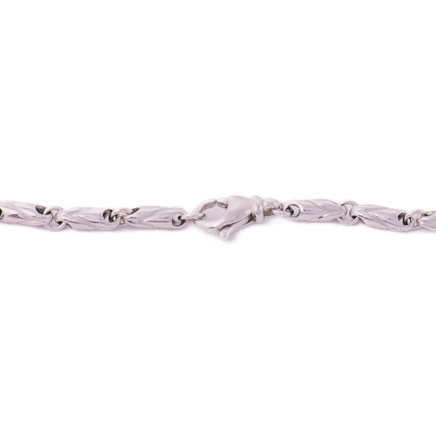 BVLGARI Diamond Necklace 18K White Gold v2