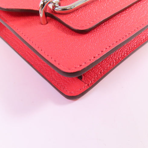 HERMES PHW Roulis Slim Wallet Chevre Leather