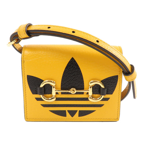 GUCCI GG GHW Shoulder Bag Crossbody 702248.0416 Calfskin Leather Yellow