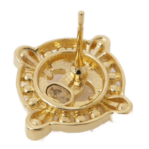 CHANEL CC Earrings Accessories Metal Gold
