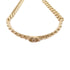 CHANEL GHW CC Choker Necklace L22/C Metal Gold Tone Color