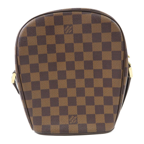 LOUIS VUITTON LV GHW Ipanema PM Shoulder Bag N51294 Damier Brown v1