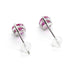 Fine Jewelry 1.04/1.15ct Pink Sapphire Earrings Accessories PT900 Platinum
