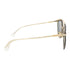 Christian Dior CD Sunglasses Metal Gold Color