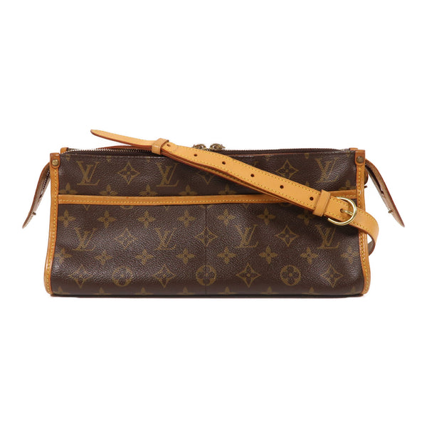 LOUIS VUITTON LV GHW Popincourt Long Shoulder Bag M40008 Monogram Brown v2