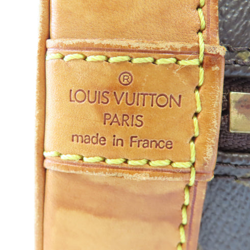 LOUIS VUITTON LV GHW Alma Handbag M51130 Monogram Brown v2