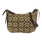 COACH GHW Shoulder Bag 32562 Canvas Leather Beige Black