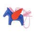 HERMES Rodeo Pegase MM Charm Swift Leather Blue Orange Pink