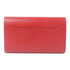 HERMES PHW Constance Long Wallet Veau Epsom Rouge Casaque Red