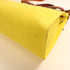HERMES PHW Herbag PM 2Way Shoulder Handbag Canvas Leather Yellow/Red