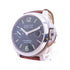 PANERAI Luminor Marina Automatic Watch Leather Belt SS PAM00048 Black