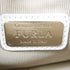 Furla GHW Chain Shoulder Bag Calfskin Leather White/Grey