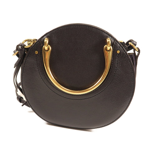 Chloe GHW Pixie Bag Shoulder Bag Calfskin Leather