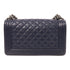 CHANEL CC SHW Boy Chanel Chain Shoulder Bag A67086 Calfskin Leather Navy
