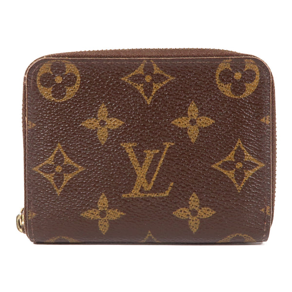LOUIS VUITTON LV GHW Zippy Coin Purse M60067 Monogram Brown