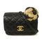 CHANEL Quilted CC GHW Waist Bag 91827 Calfskin Leather Black