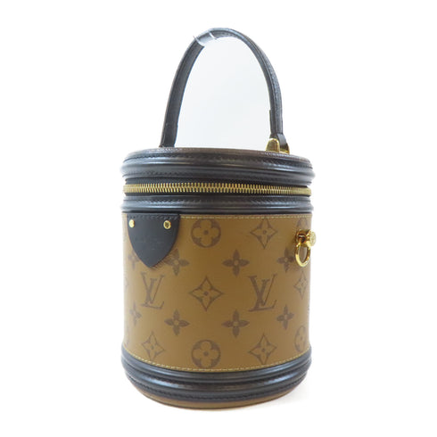 LOUIS VUITTON LV GHW Cannes 2 Way Shoulder Bag M43986 Monogram Reverse Brown v1