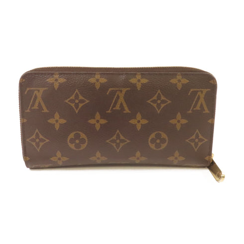 LOUIS VUITTON LV GHW Zippy Long Wallet M60017 Monogram Brown