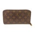 LOUIS VUITTON LV GHW Zippy Long Wallet M60017 Monogram Brown
