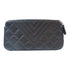 CHANEL Quilted/Herringbone CC SHW Chain Shoulder Bag Calfskin Leather Black