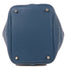 HERMES PHW Picotin PM Hand Bag/Bucket Tote Bag Clemence Leather Cobalt