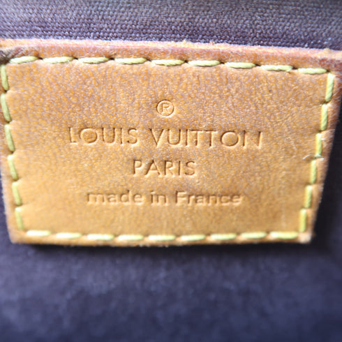 LOUIS VUITTON LV GHW Alma BB 2 Way Shoulder Handbag M91678 Vernis Burgundy v1