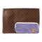 LOUIS VUITTON LV GHW Patchwork Pochette A4 Clutch Bag M69690 Monogram Brown