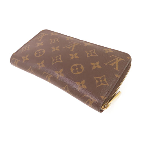 LOUIS VUITTON LV GHW Zippy Long Wallet M60017 Monogram Brown