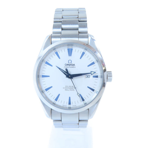 OMEGA Seamaster Aqua Terra Automatic Watch 2502.33 Stainless Steel White