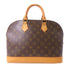 LOUIS VUITTON LV GHW Alma Handbag M51130 Monogram Brown v5