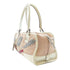 LOEWE SHW Amazona Handbag Suede Pink/White