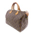 LOUIS VUITTON LV GHW Speedy 30 Handbag M41526 Monogram Brown v2