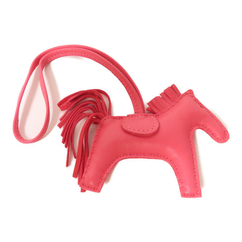 HERMES Rodeo PM Charm Swift Leather 8W Rose Azalee Pink