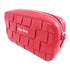 Miu Miu SHW Crystal Chain Shoulder Bag 5BH184 Lambskin Leather Red