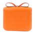 HERMES GHW Constance Mini Shoulder Bag Veau Epsom Leather Orange