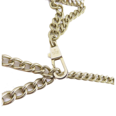 GUCCI GG Chain Belt Metal Gold Color