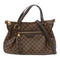 LOUIS VUITTON LV GHW Evora MM 2 Way Shoulder Bag Handbag N41131 Damier Brown