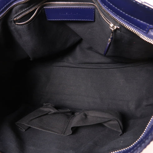 BALENCIAGA SHW City 2 Way Shoulder Bag 281770 Calfskin Leather Purple