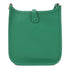HERMES GHW Evelyne TPM Shoulder Bag Clemence Leather Vert Vertigo