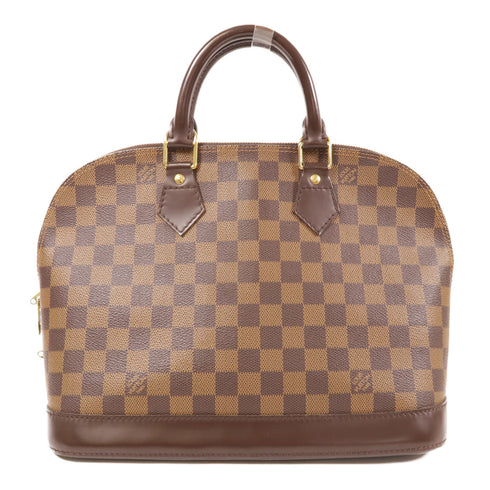 LOUIS VUITTON LV GHW Alma Hand Bag N51131 Damier Brown
