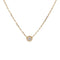 CARTIER D'amour Diamond Necklace 18K Gold