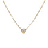 CARTIER D'amour Diamond Necklace 18K Gold