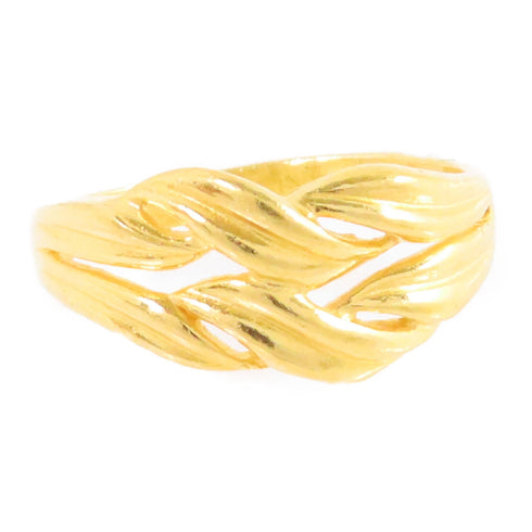 JEWELRY Gold Ring US#5.25 24K Yellow Gold