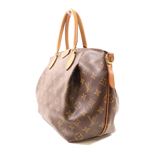 LOUIS VUITTON LV GHW Turenne MM 2 Way Shoulder Bag Handbag M48814 Monogram Brown v2