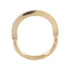 TIFFANY&CO Lock Ring Precept #50 US#5.7 18K Yellow Gold