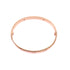 CARTIER 4 Diamond Love Bracelet Bangle Cartier#17 18K Rose Gold B6070017