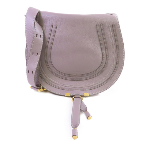 Chloe GHW Marcie Shoulder Bag Crossbody 3S0905-161 Calfskin Leather Grey