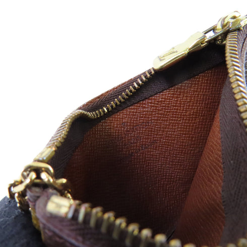 LOUIS VUITTON LV GHW Key Pouch Key Holder M62650 Monogram Brown